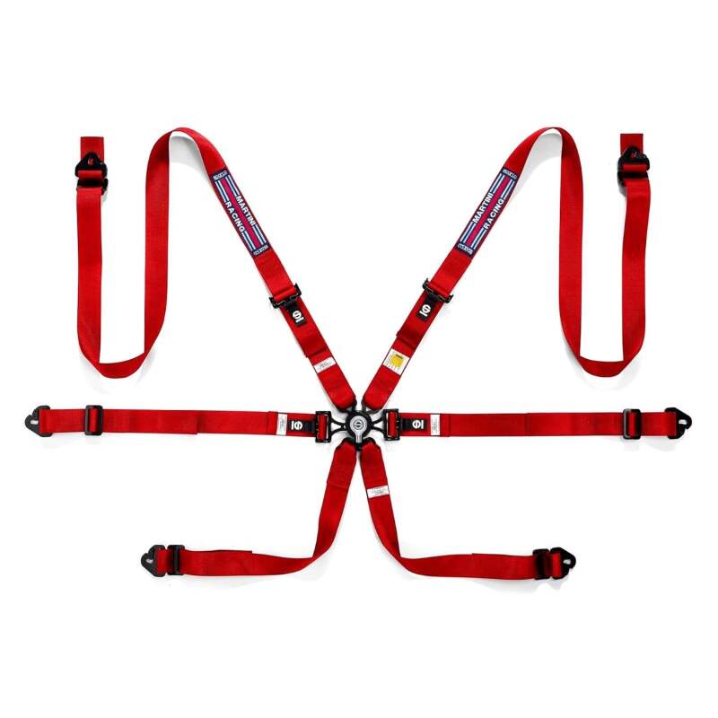 Sparco Belt Martini-Racing 6 Pt.3-4in Reg A