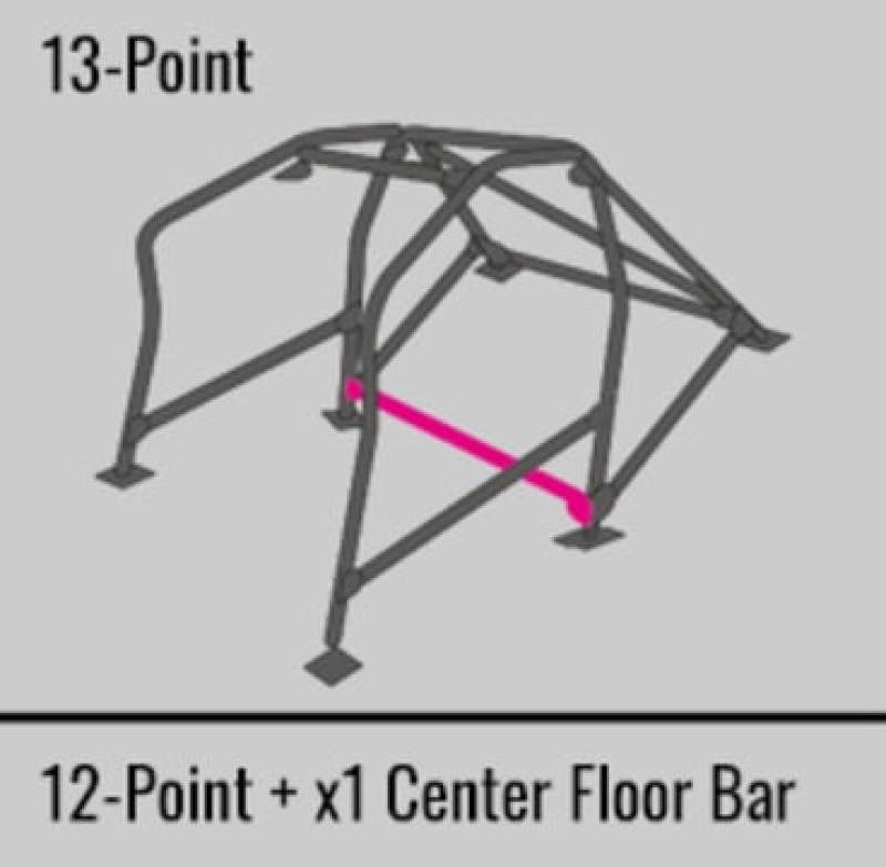 Cusco Roll Cage Safety21 13pt 2 Passenger Steel Mazda RX7 FD3S (S/O / No Cancel)