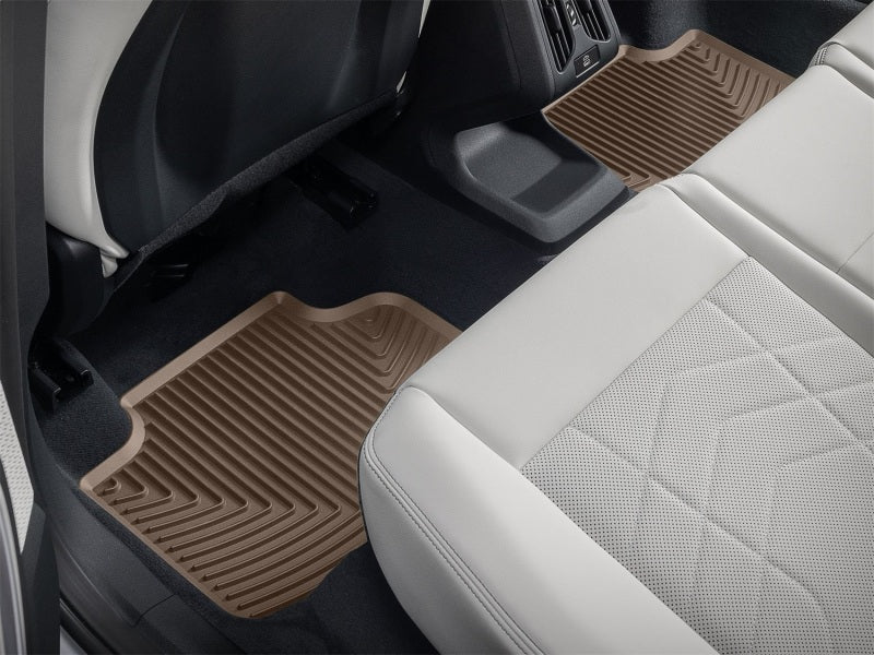 WeatherTech 16-26 BMW X1 28i / 18-26 BMW X2 28i Rear All-Weather Floor Mats - Tan