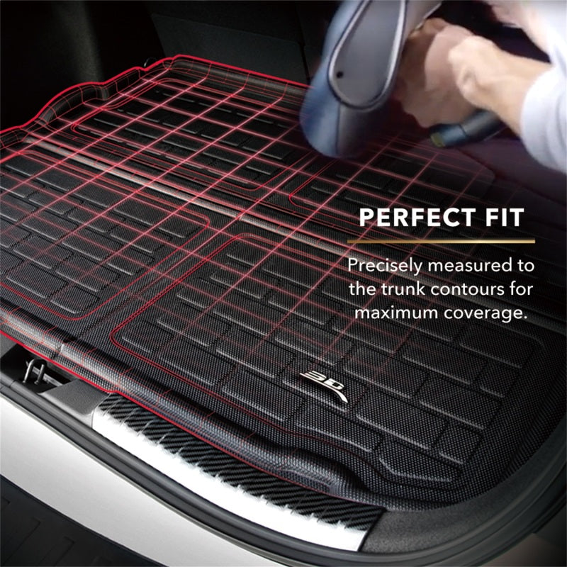 3D Maxpider 2022-2026 Audi Q4 e-tron Kagu Cargo Liner - Black
