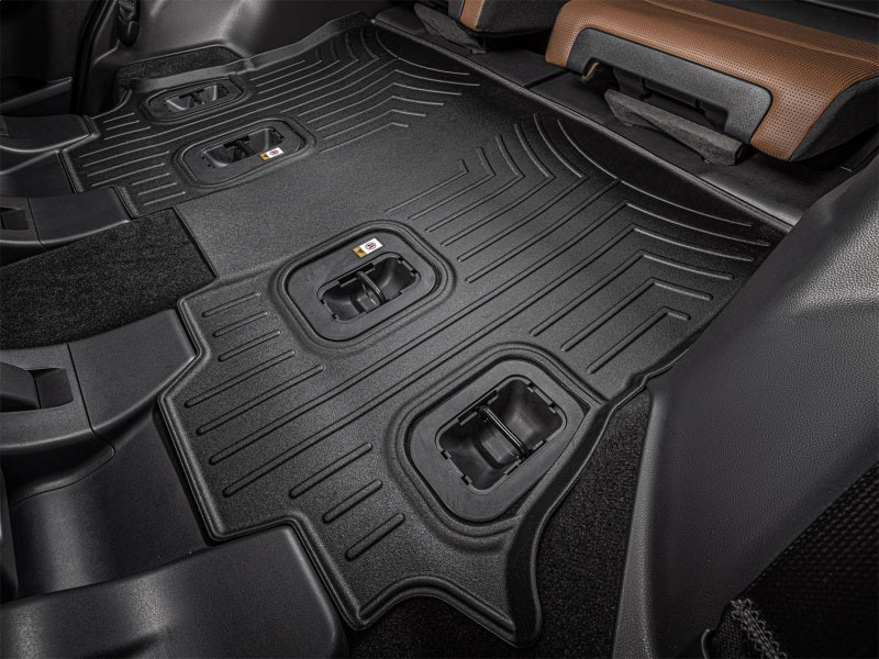 WeatherTech 24-26 Lexus GX Rear FloorLiner - Black