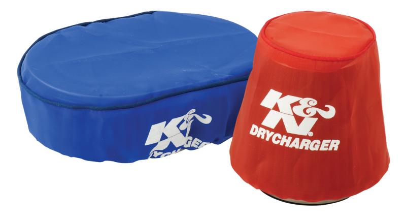 K&N Drycharger Wrap Black 159mm Base 178mm Top 92mm H