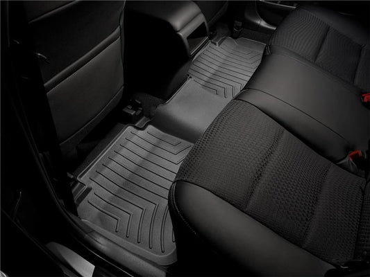 WeatherTech 14+ Chevrolet Silverado Front Rear & Rear FloorLiner - Black