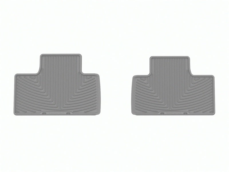 WeatherTech 22-23 Toyota Tundra DC Rear All-Weather Floor Mats - Grey