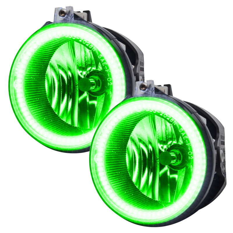 Oracle 13-17 Subaru BRZ LED Fog Light Halo Kit - Green