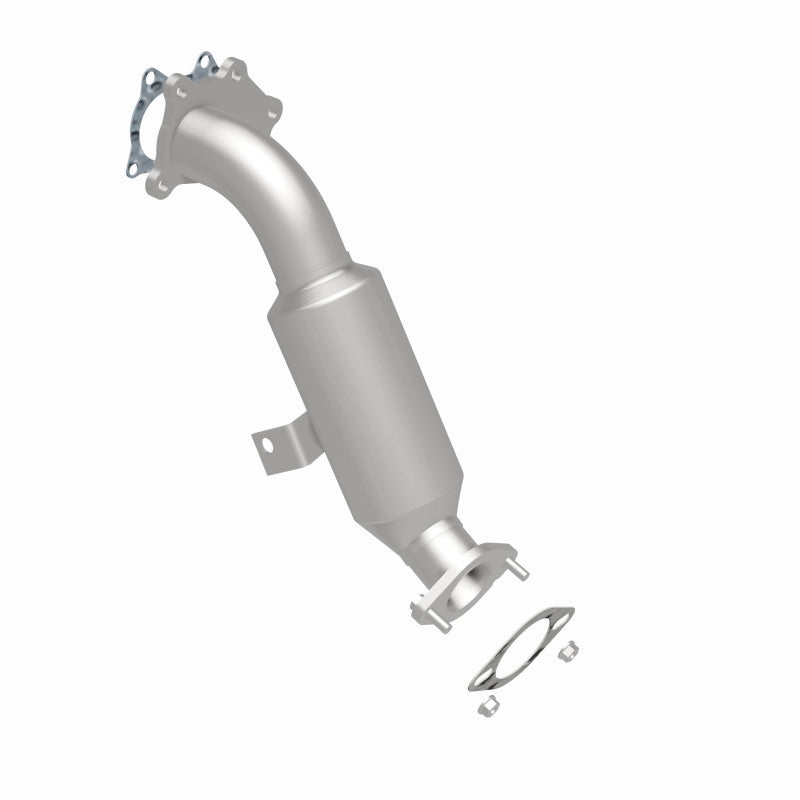 MagnaFlow Direct Fit Catalytic Converter 08-09 Subaru STi front OEM