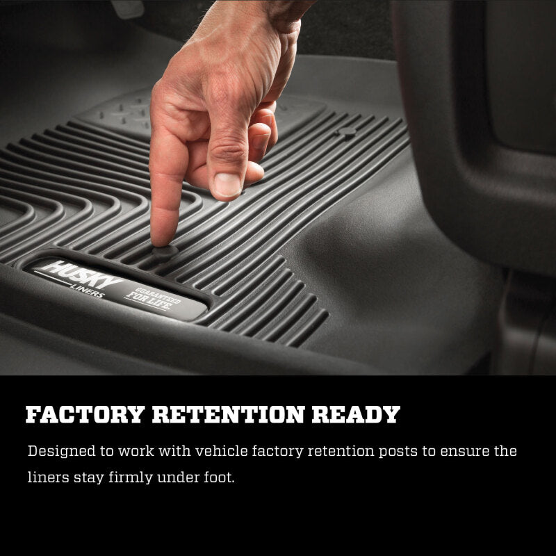 Husky Liners 24-25 Toyota Land Cruiser / Lexus GX550 X-Act Contour Black Rear Floor Liners