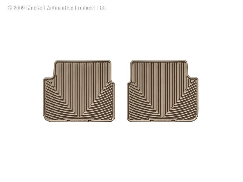 WeatherTech 09-13 Toyota Corolla Rear Rubber Mats - Tan