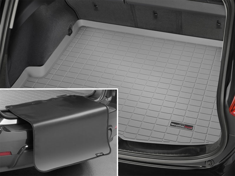 WeatherTech 25-26 Subaru Forester Hybrid Behind 3rd Row Cargo Liner w/Bumper Protector - Grey