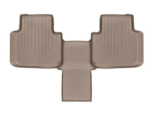 WeatherTech 2018+ Volkswagen Atlas Rear FloorLiner - Tan (w/ 2nd Row Bucket Seats)