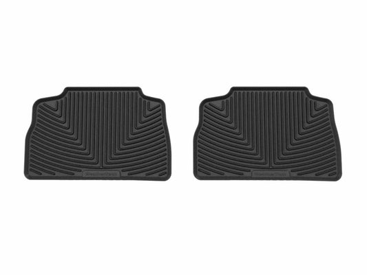 WeatherTech 20-26 BMW X6 40i 2nd Row Rear All-Weather Floor Mats - Black