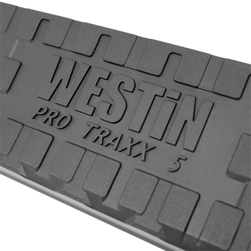 Westin 07-13 Chevy Silv 1500 Extended Cab (6.5 ft Bed) PRO TRAXX 5 WTW Oval Nerf Step Bars - SS