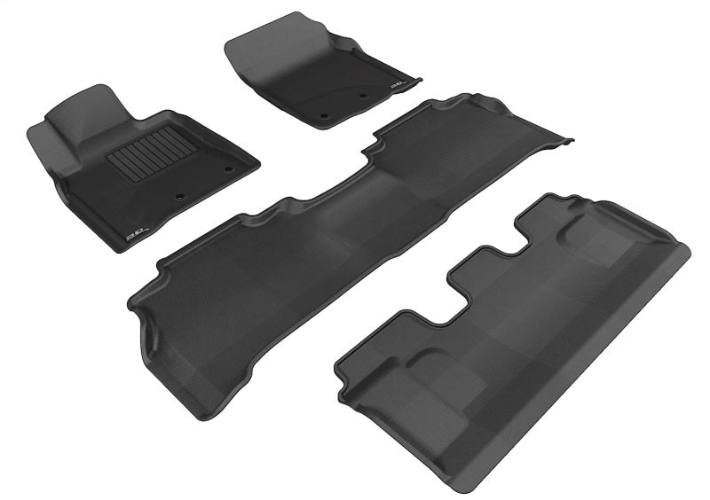 3D MAXpider 12-21 Toyota Land Cruiser Kagu Black Full Set (Post)