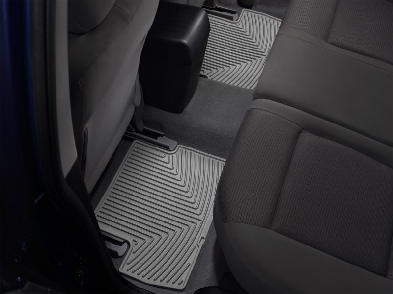 WeatherTech 09-13 Toyota Corolla Rear Rubber Mats - Grey