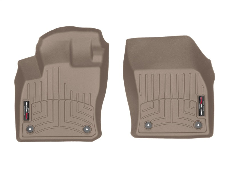 WeatherTech 2018+ Volkswagen Tiguan Front FloorLiner - Tan