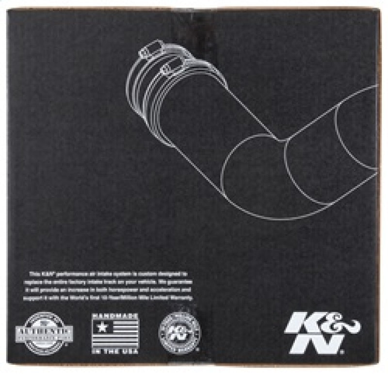 K&N 77 Series Performance Intake Kit for 2015 Chevrolet Silverado/GMC Sierra 2500/3500 6.0L V8