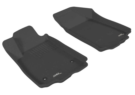 3D MAXpider 2012-2020 Chevrolet Sonic Kagu 1st Row Floormat - Black