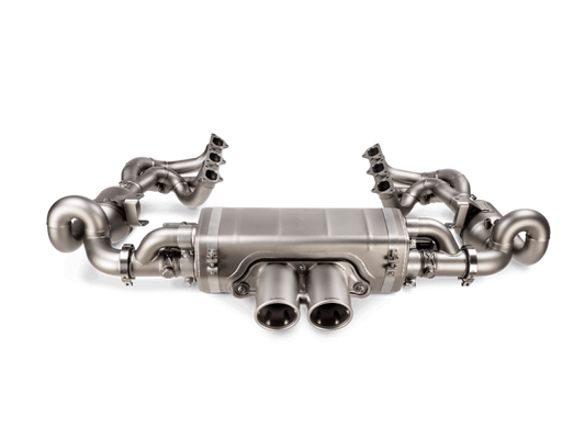 Akrapovic 21-22 Porsche 911 GT3/GT3 RS (992) Slip-On Race Line (Titanium) w/Titanium Tips