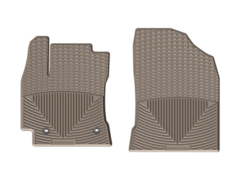 WeatherTech 14+ Toyota Corolla Front Rubber Mats - Tan