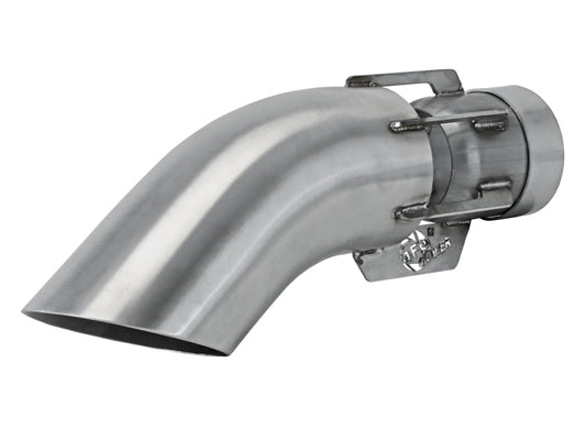 aFe MACH Force-Xp 304 Stainless Steel Clamp-on Exhaust Tip Brushed