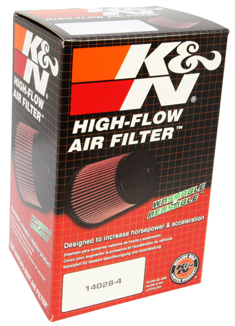 K&N Oval Air Filter - 8-7/8in L 5-1/4in W 2in H