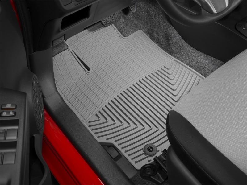 WeatherTech 12+ Toyota Yaris Front Rubber Mats - Grey