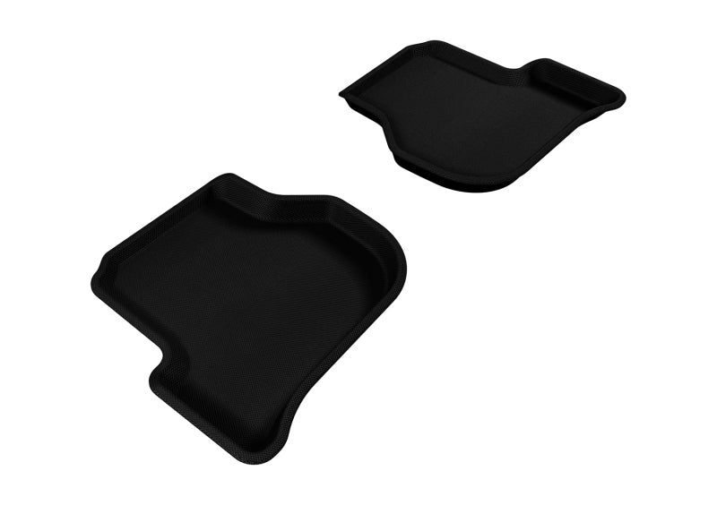 3D MAXpider 2005-2010 Volkswagen Jetta/Golf Kagu 2nd Row Floormats - Black