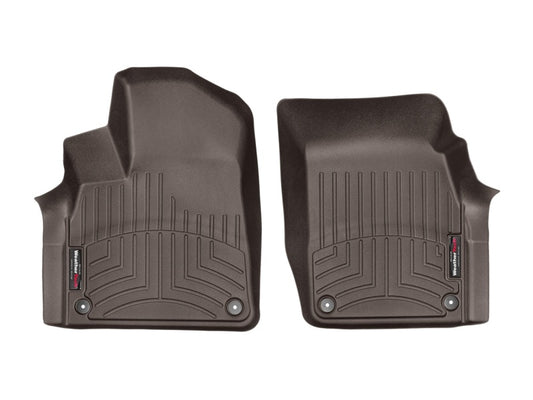 WeatherTech 2017+ Audi Q7 Front FloorLiner - Cocoa