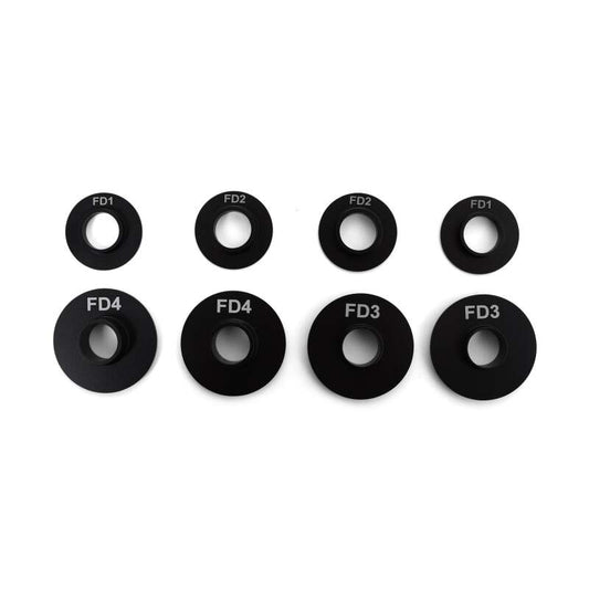 BLOX Racing 02-05 Honda Civic EP3 / 06-11 Civic FD/FG / 02-06 Acura RSX DC5 Subframe Hard Collar Kit