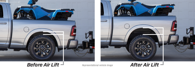 Air Lift LoadLifter 5000 Ultimate w/Internal Jounce Bumper for 11-15 GMC / Chevrolet 3500