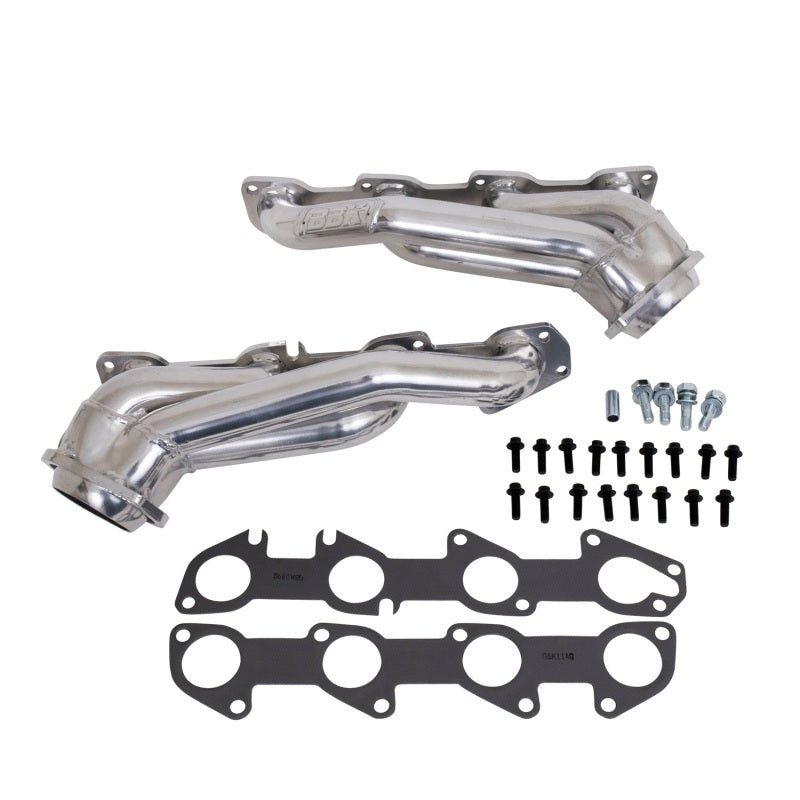 BBK 05-15 Dodge Challenger Charger 5.7 Hemi Shorty Tuned Length Exhaust Headers 1-3/4 Silver Ceramic