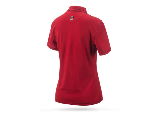 Akrapovic Corpo Polo Red Womens - M