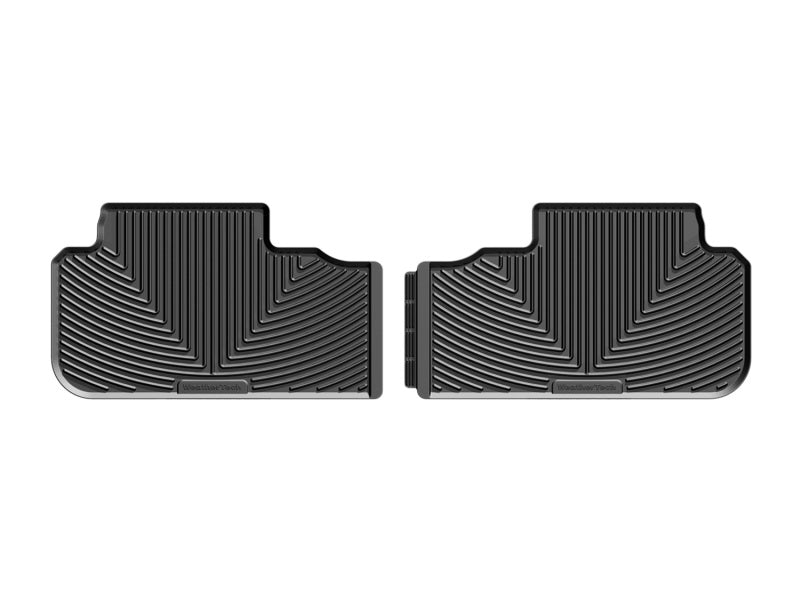 WeatherTech 2014+ Toyota Highlander Rear Rubber Mats - Black