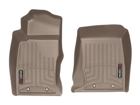 WeatherTech 2016+ Jaguar F-Type Front FloorLiner - Tan