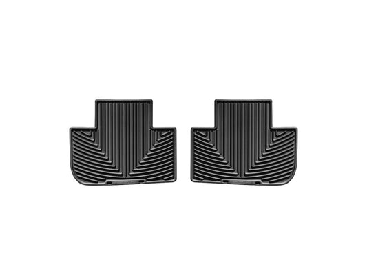 WeatherTech 05+ Cadillac STS Rear Rubber Mats - Black