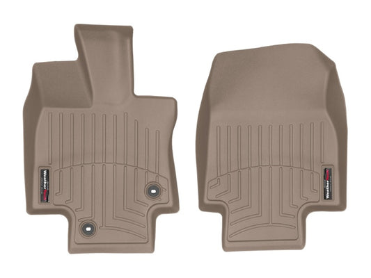 WeatherTech 2020+ Toyota Highlander Front FloorLiner - Tan