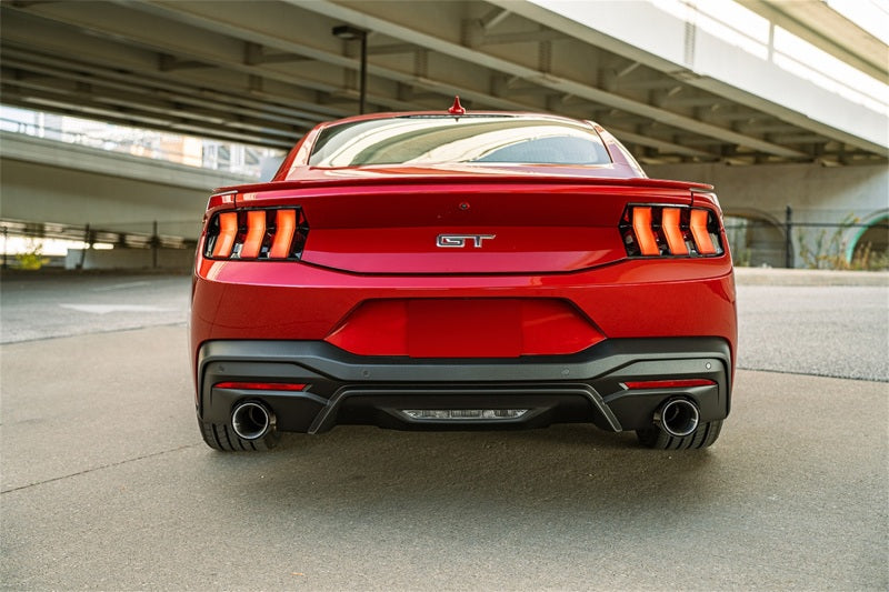 Corsa 2024 Ford Mustang GT Coupe 3in Sport Cat-Back Exhaust - 4.5in Carbon Fiber Tips