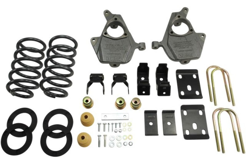 Belltech LOWERING KIT 14 Chev/GM Silverado/Sierra Std Cab 2WD 3in or 4in Front/7in Rear w/o Shocks