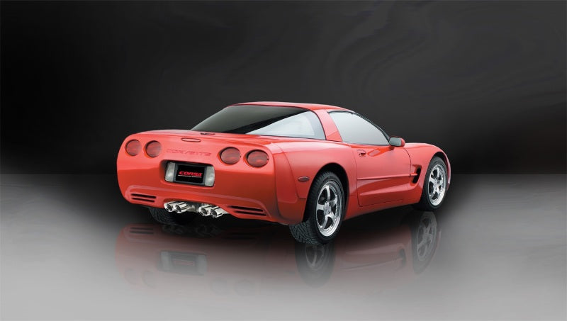 Corsa 1997-2004 Chevrolet Corvette C5 Z06 5.7L V8 Polished Xtreme Cat-Back + XO Exhaust