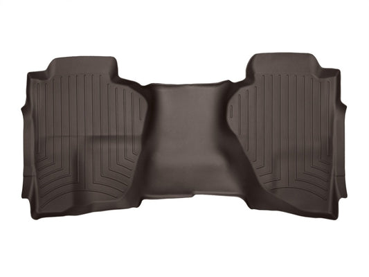 WeatherTech 2012+ Toyota Sequoia Rear FloorLiner HP - Cocoa (Bench 2nd Row)