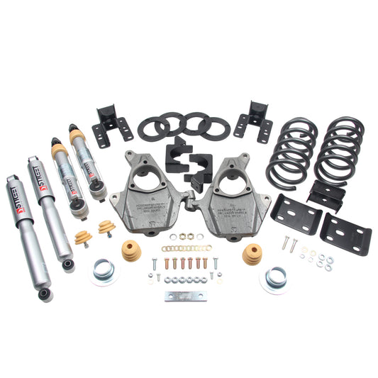 Belltech LOWERING KIT 16.5-17 Chevy Silverado Standard Cab 2WD 3-4F / 5-6R