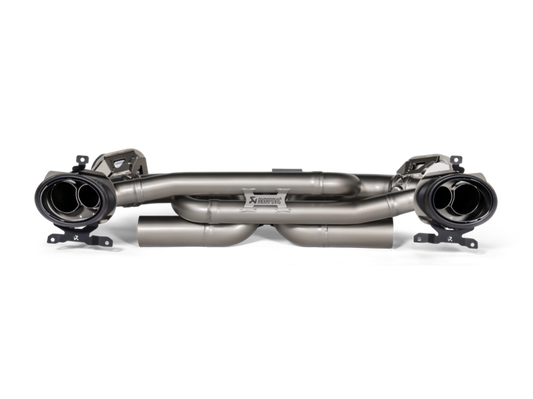 Akrapovic Porsche 911 Carrera /S/4/4S/GTS/Cabriolet/Targa/Dakar (992) Slip-On Line Titanium Exhaust