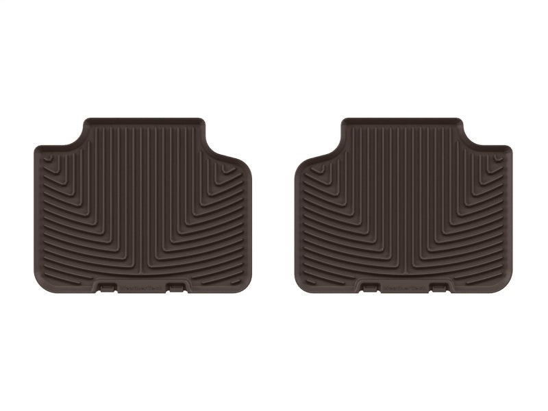 WeatherTech 16-26 BMW X1 28i / 18-26 BMW X2 28i Rear All-Weather Floor Mats - Cocoa