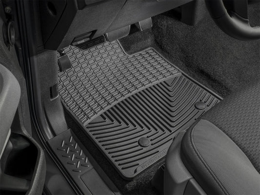 WeatherTech 09+ Mercedes-Benz GLK-Class (X204) Front Rubber Mats - Black
