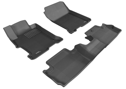 3D MAXpider 13-17 Honda Accord Coupe Kagu Black Full Set
