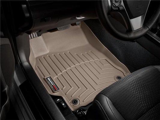 WeatherTech 14+ BMW 4-Series Front & Rear FloorLiner - Tan