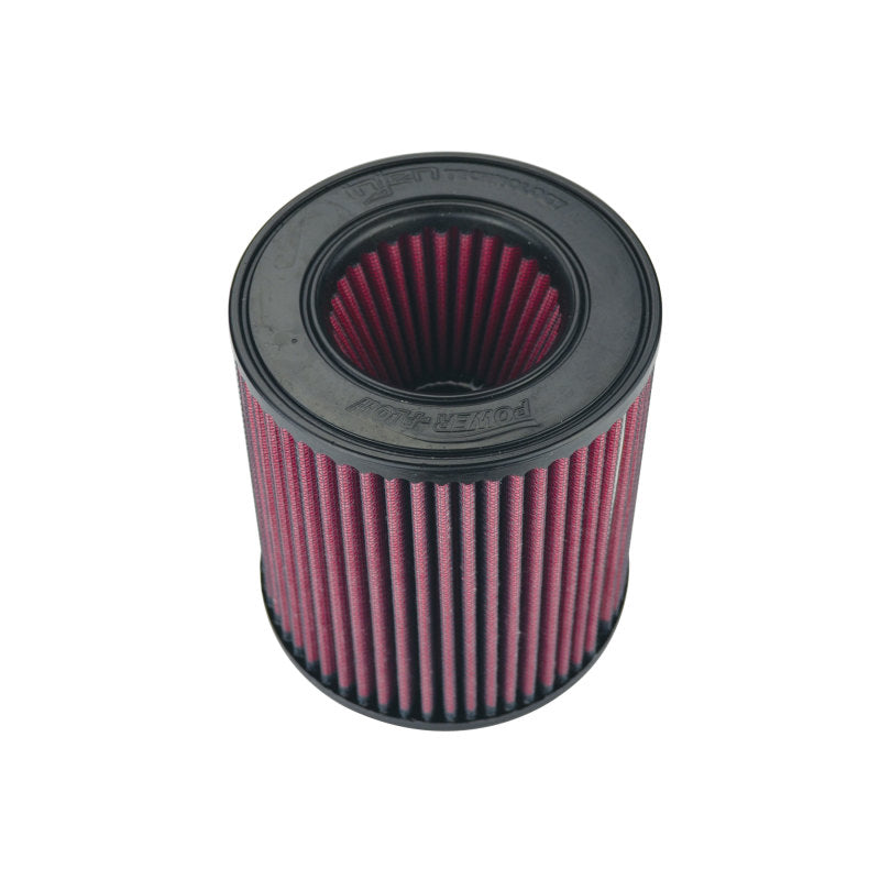 Injen High Performance Air Filter - 3 1/2 Black Oiled Filter 6  Base / 6 7/8 Tall / 5 1/2 Top