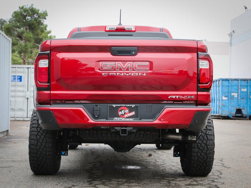 aFe 23-25 GM Colorado/Canyon L4-2.7L (t) Apollo GT Series 3in 409 SS Cat-Back Exhaust w/ Blk Tip