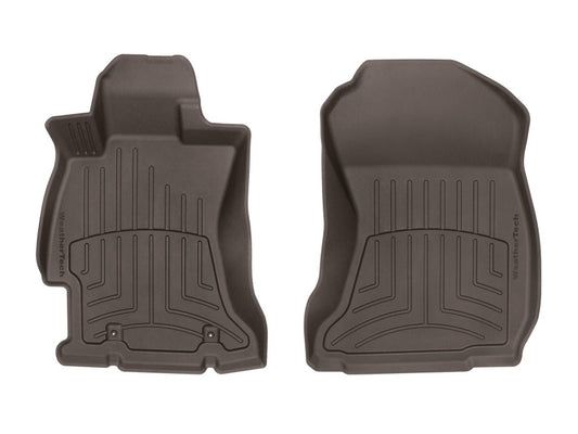 WeatherTech 2014-2018 Subaru Forester Front FloorLiner HP - Cocoa