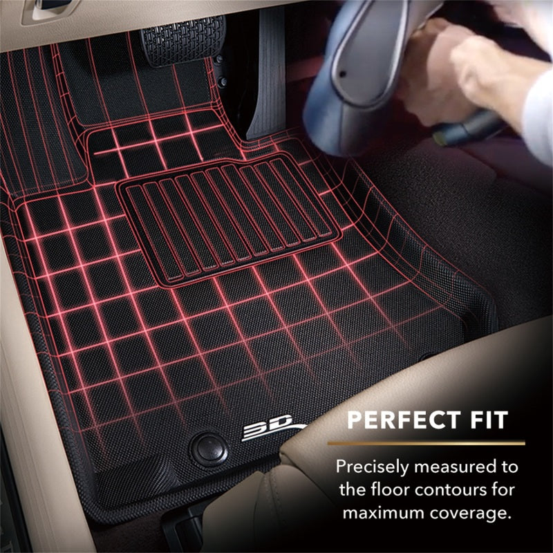 3D MAXpider 22-24 BMW iX (I20) R1 Floor Mat - Kagu Black